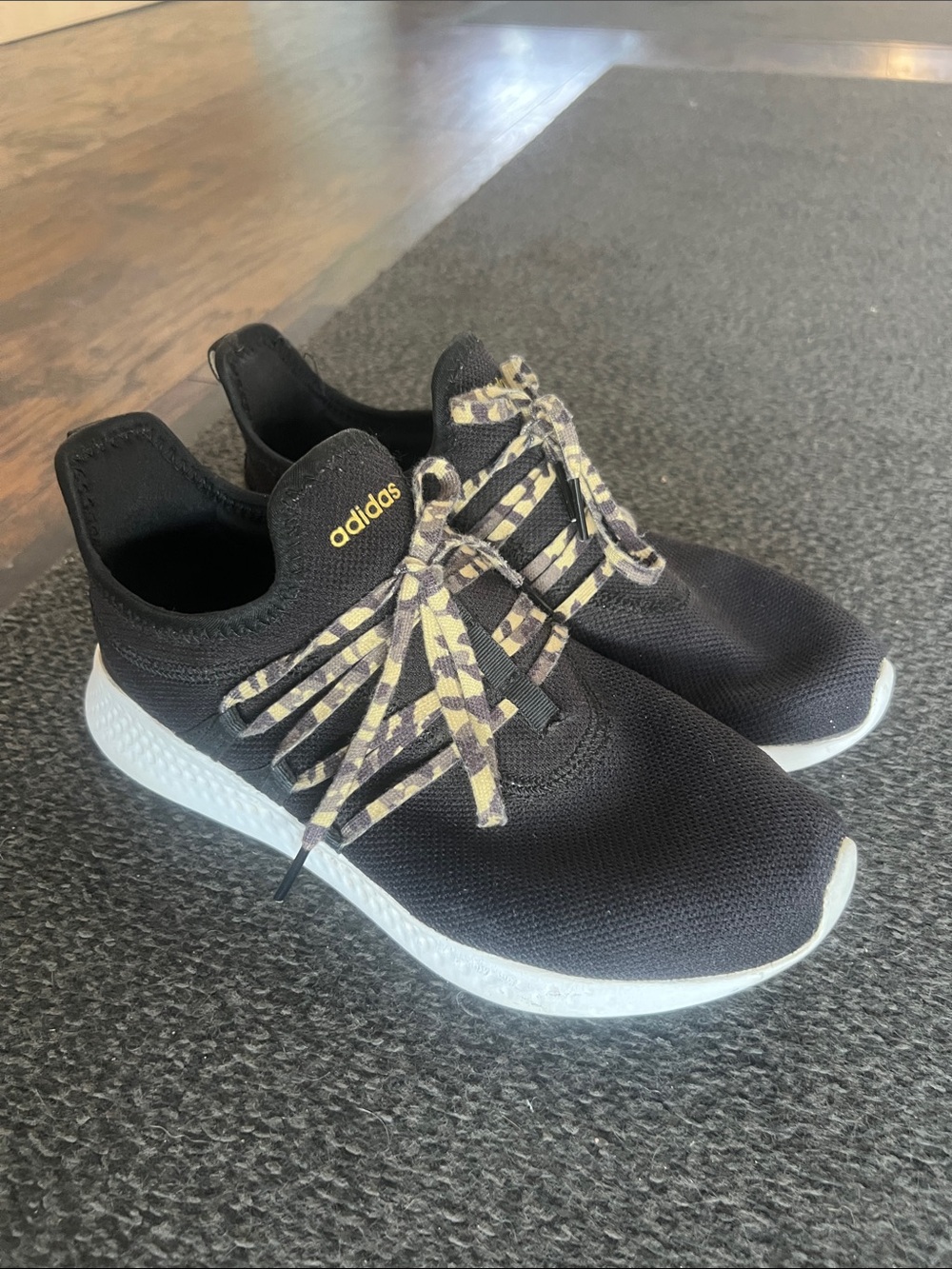 Adidas Woman’s Puremotion running shoes  camouflage size 8